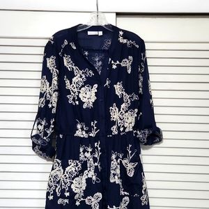 Westport Navy shirt dress